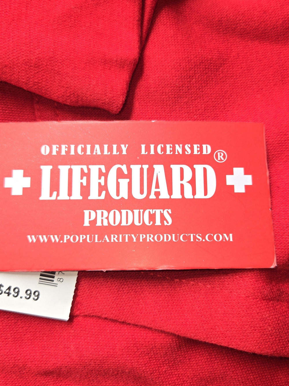 NEW W TAG Lifeguard Palm Beach Red And White Hoodie Mens XL - Picture 7 of 11